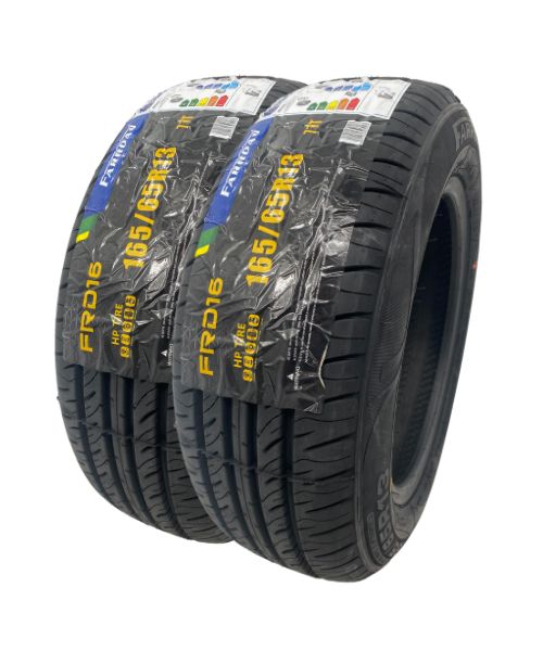 165 65 R13 two farroad tyres click and go tyres