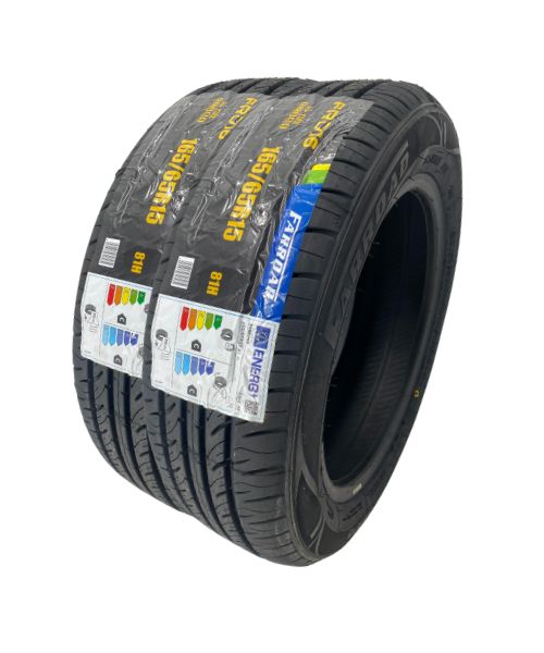 165 65 R15 two new tyre farroad click and go tyres