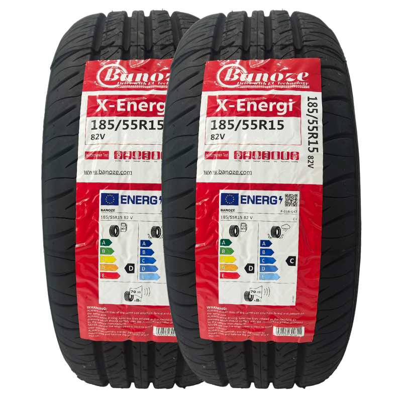 185/55 R15 82V X-Energi Banoze ( 2 New Tyres)