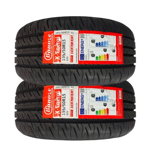 195 50 15 New two tyre tyres Banoze tires click and go tyres