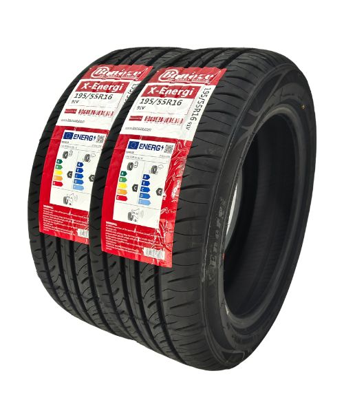 19555R16 two New tyre tyres Banoze tires