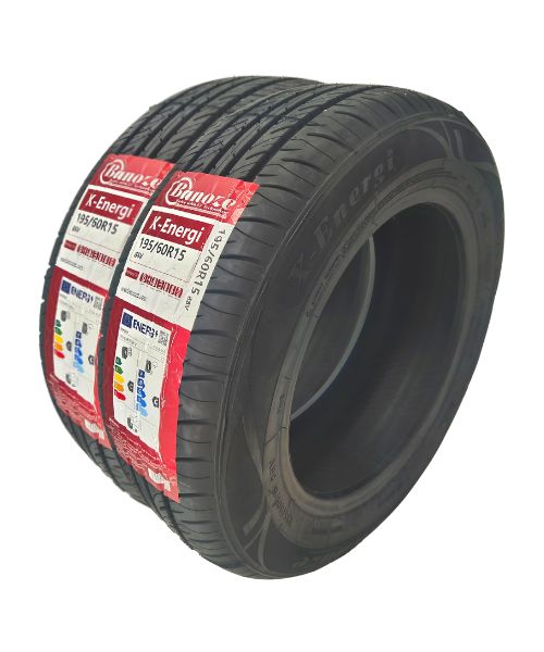 19560R15 two New tyre tyres Banoze tires