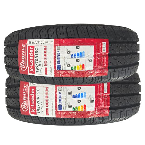 19570 R15C New two tyres Banoze tires click and go tyres