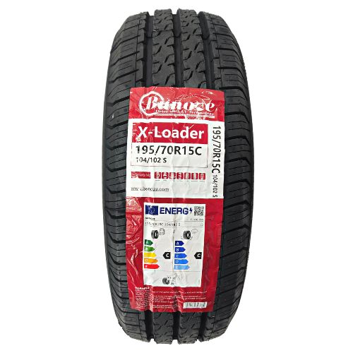 195/70 R15C 104/102S 8PR XLOADER Banoze ( 1 New Tyre )