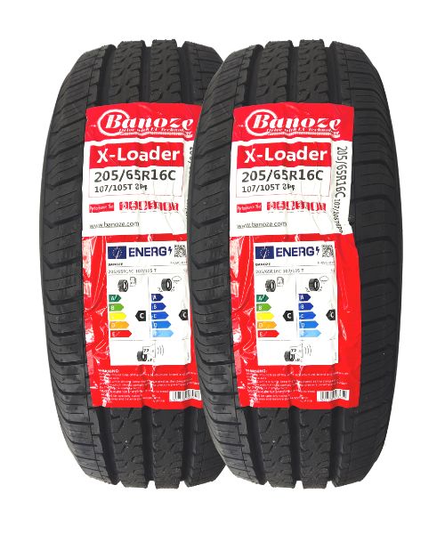 205/65 R16 C 107/105T 8PF XLoader Banoze ( 2 New Tyres )