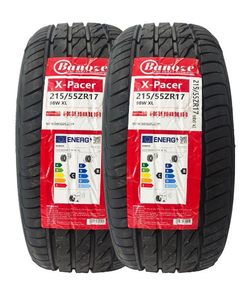 215/55 ZR17 98W XPACER Banoze ( 2 New Tyres )