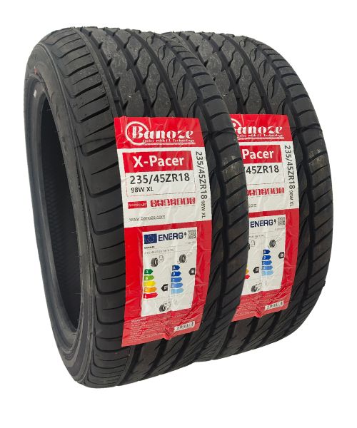 2354518 two tyre Banoze one new tyre tires