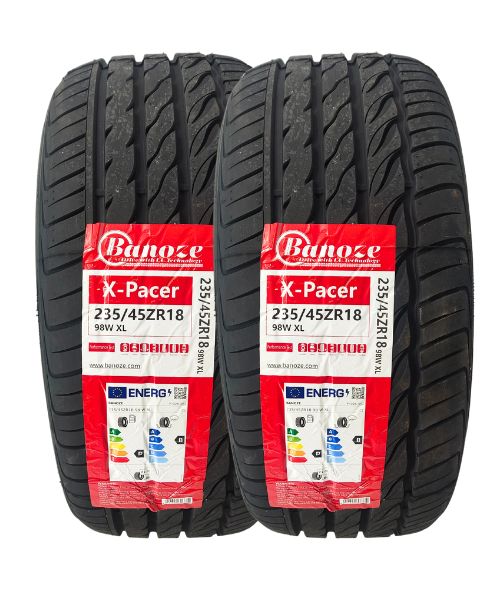 235/45 ZR18 98WXL XPACER Banoze ( 2 New Tyres )