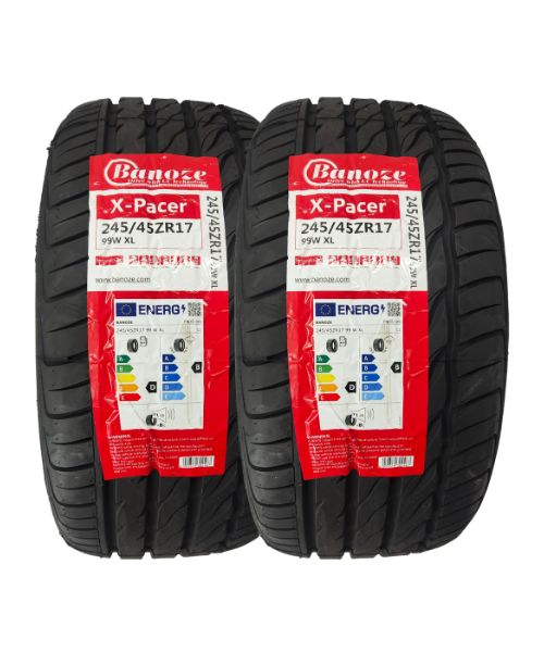 245/45 ZR17 99WXL XPACER Banoze ( 2 New Tyres )