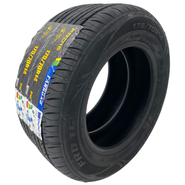 1757014 two New Tyre Farroad click and go tyres