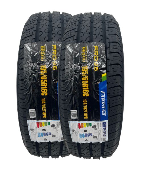 195/65 R16 C 104/102T 8PR FRD96 Farroad ( 2 New Tyres )
