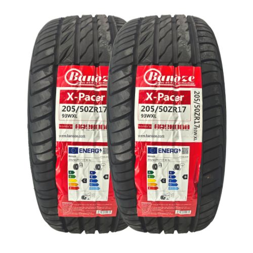 205/50 ZR17 93WXL XPACER Banoze ( 2 New Tyres )
