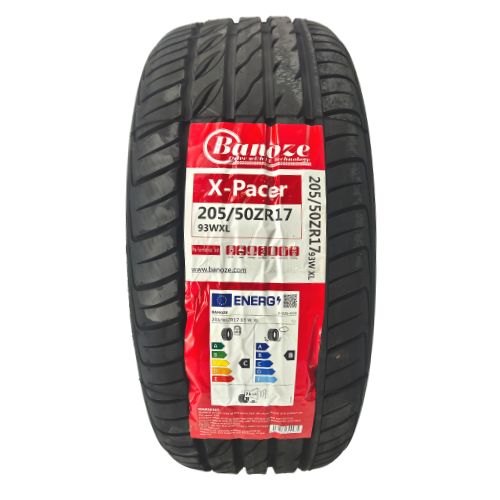 205/50 ZR17 93WXL XPACER Banoze ( 1 New Tyre )