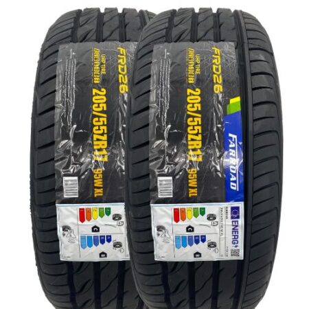 20555ZR17 two new Farroad click and go tyres