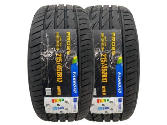 215/45 ZR17 91WXL FRD26 FARROAD ( 2 New Tyres)