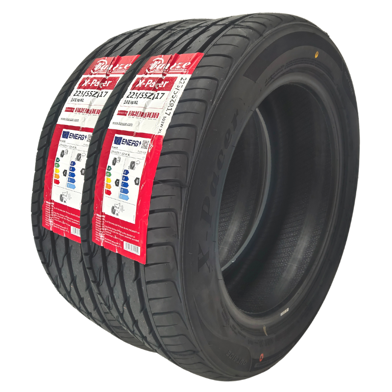 22555ZR17 New two tyre tyres Banoze tires click and go tyres