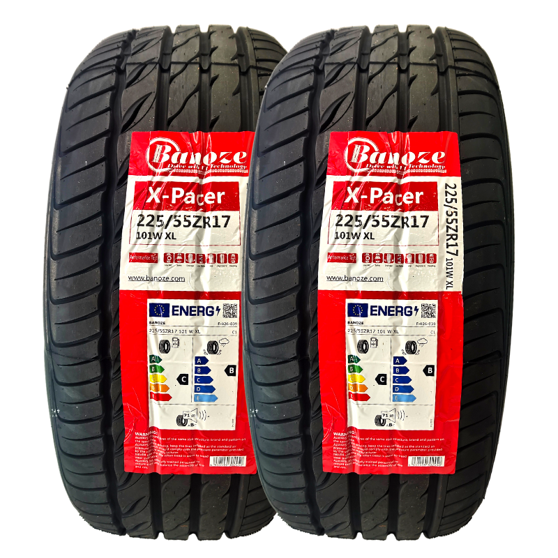 225/55 ZR17 101WXL XPACER Banoze ( 2 New Tyres )