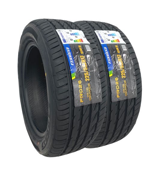 22555ZR17 click and go tyres two new tyre Farroad