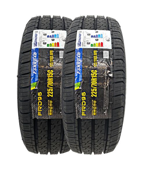225/70 R15 C 112/110S 8PR FRD96 Farroad ( 2 New Tyres )
