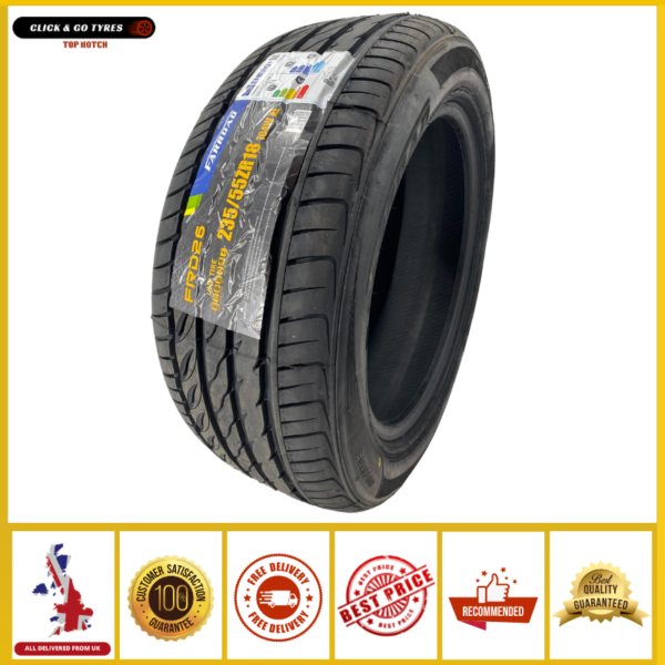 235 55 ZR18 click and go tyres Tyres Farroad