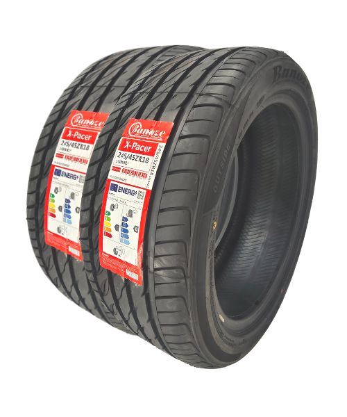 24545ZR18 New two tyre tyres Banoze tires click and go tyres