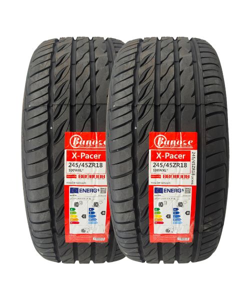 245/45 ZR18 100WXL XPACER Banoze ( 2 New Tyres )