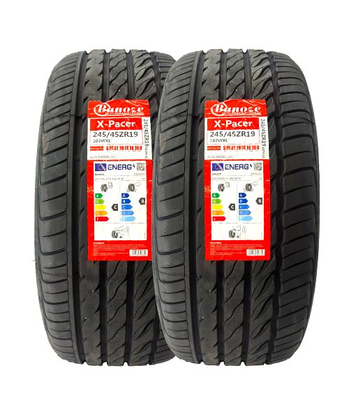 245/45 ZR19 102WXL XPACER Banoze ( 2 New Tyres )