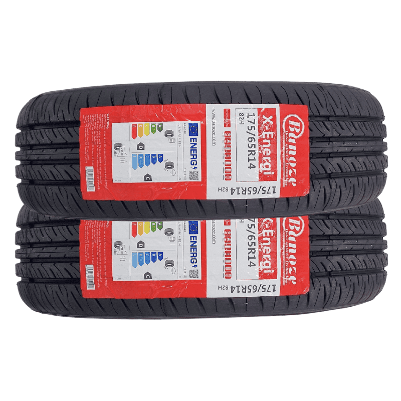 17565 R14 New two tyres Banoze tires click and go tyres
