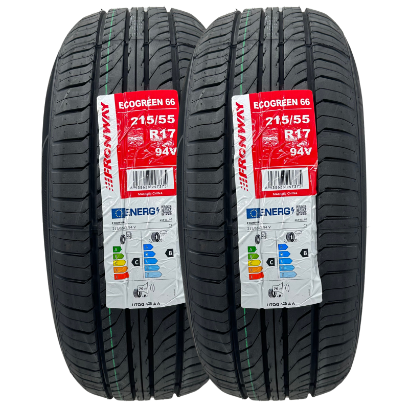 215/55 R17 94V ECOGREEN 66 Fronway ( 2 New Tyres)