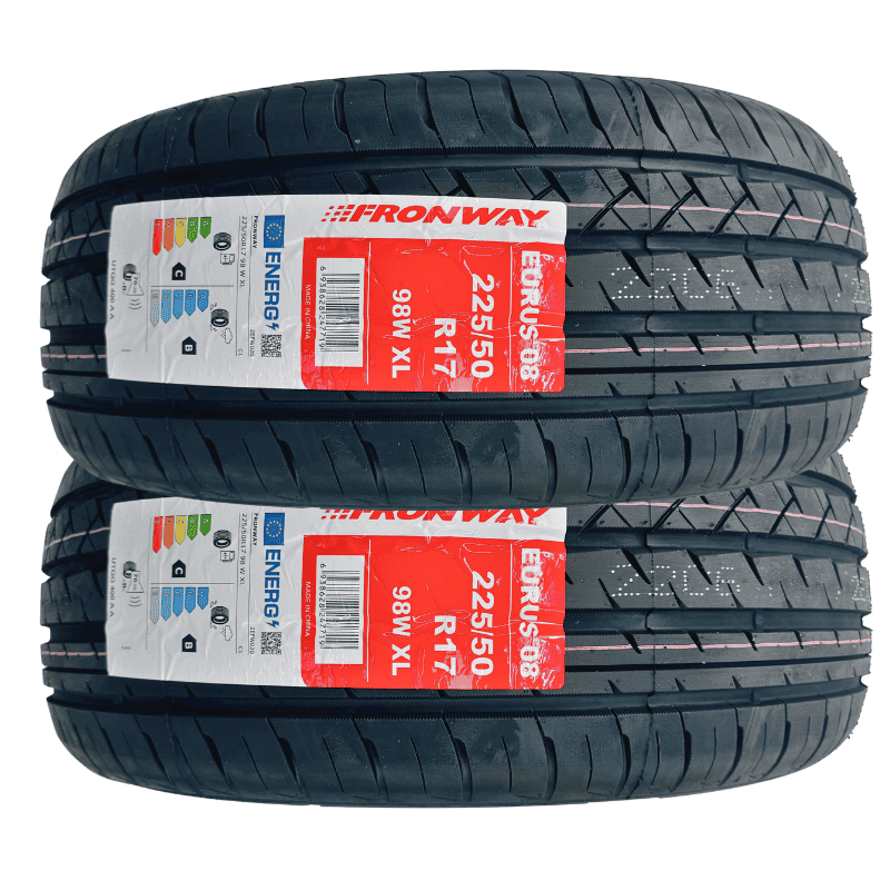 2255017 two tyre new tyre Fronway click and go tyres