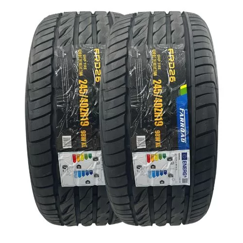 245/40 ZR19 98WXL FRD26 Farroad ( 2 New Tyres )